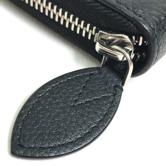 Louis Vuitton Monogram Zippy Wallet Round Zipper Long Wallet Noir Black - Picture 4 of 9